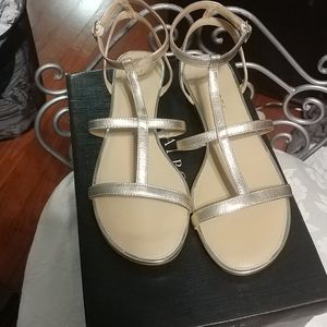 Talbots gold. Daisy gladiator sandal